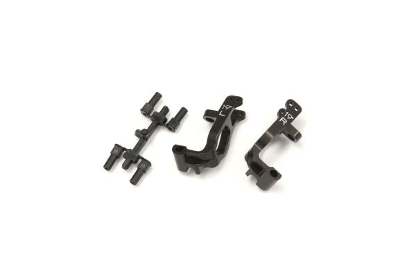 Front Hub Carrier Set Kyosho Inferno MP9-MP10 Aluminium - 19 Deg.