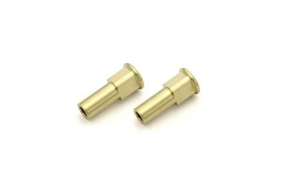 Brass Front Hub Carrier Spacer set Inferno MP10 - 1 deg