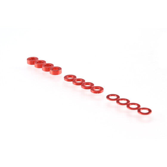 RUDDOG 3 mm brickset röd (0,5 mm/1,0 mm/2,0 mm)